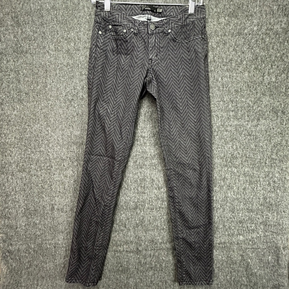 775 PrAna Gray Herringbone Kara Pants Size 0/30” inseam